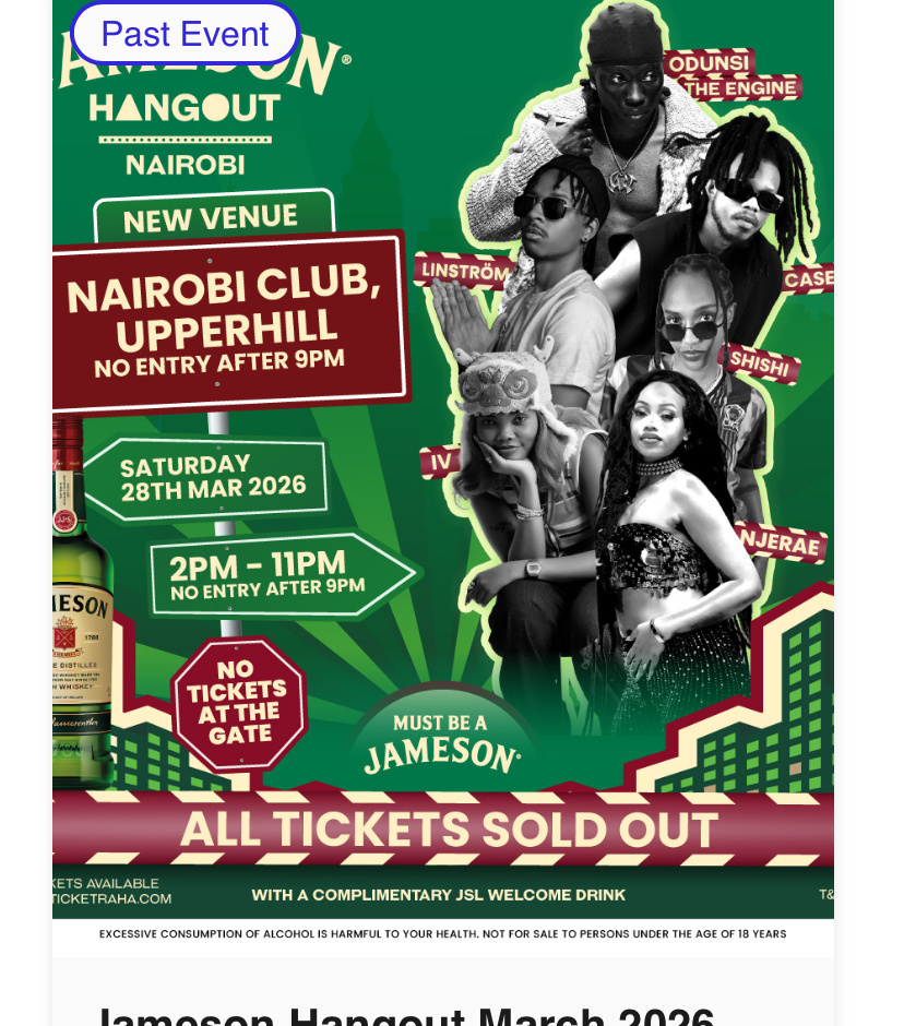 Jameson Hangout March 2026